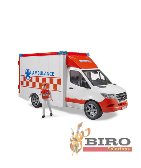 Mercedes-Benz Sprinter - Ambulanță cu figurină șofer