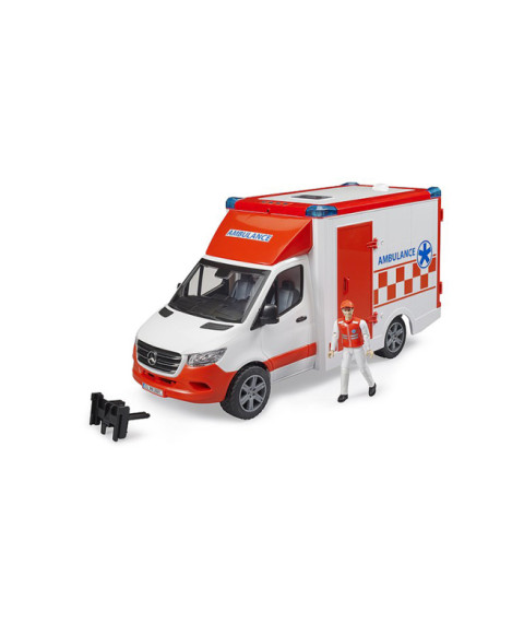 Mercedes-Benz Sprinter - Ambulanță cu figurină șofer