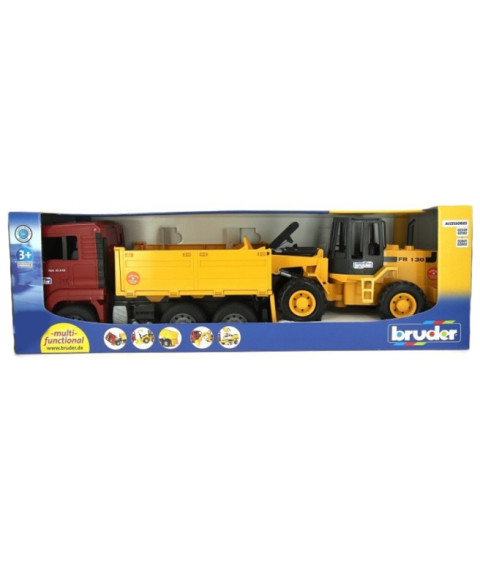 Camion MAN TGA și încărcător, 43250