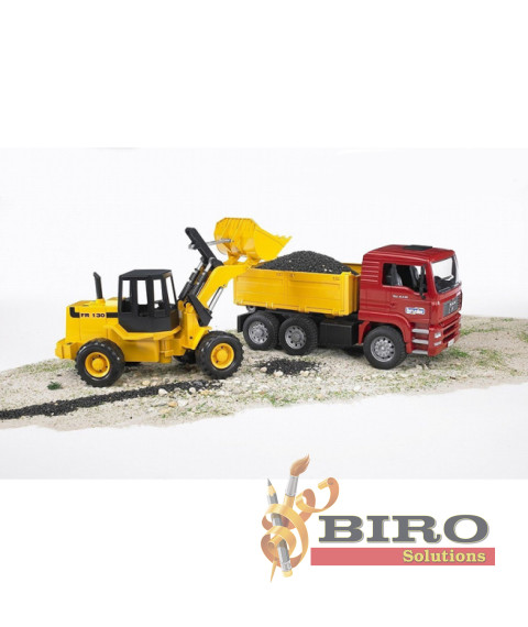 Camion MAN TGA și încărcător, 43250