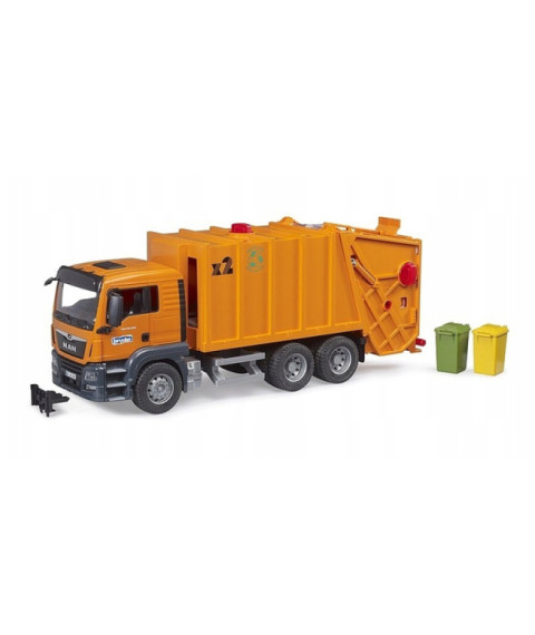 Camion de gunoi MAN TGA orange