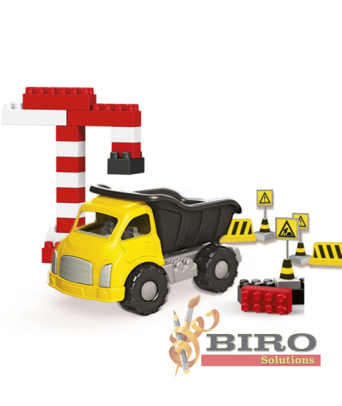 Camion Jumbo si cuburi de construit