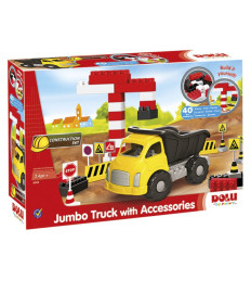 Camion Jumbo si cuburi de construit