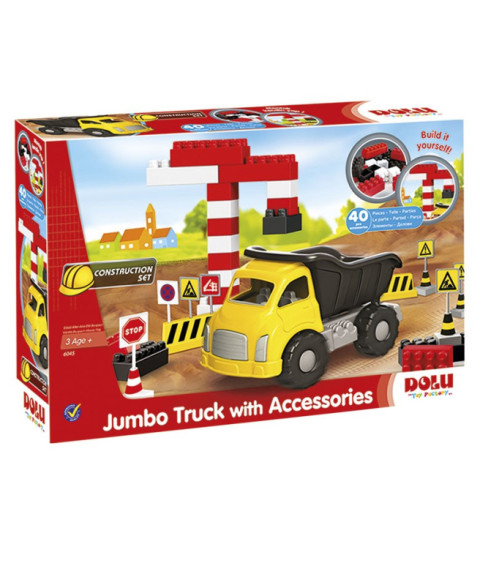 Camion Jumbo si cuburi de construit