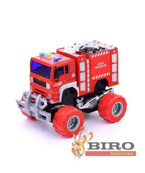 Camion de pompieri SUV inerție 1:20 (lumină, sunet)