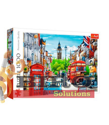 Puzzle - "1000" - London street