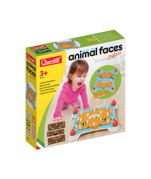 QC Puzzle Creaza animalul Quercetti, 58212