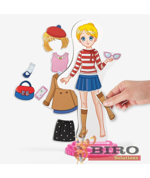 QC Set de joc maghnetic Fashion Ana Quercetti, 58233