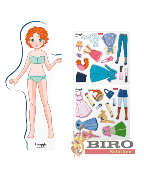 QC Set de joc maghnetic Fashion Maggie Quercetti, 58234