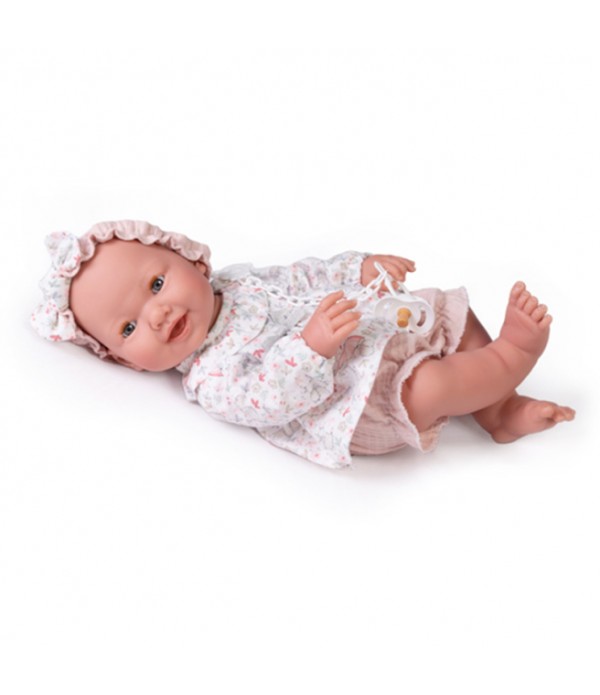 Păpușă bebeluș Mia cu accesorii 42 cm
