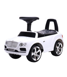 Tolocar electric Bentley 6V4AH, 1x12W, albă, 58629