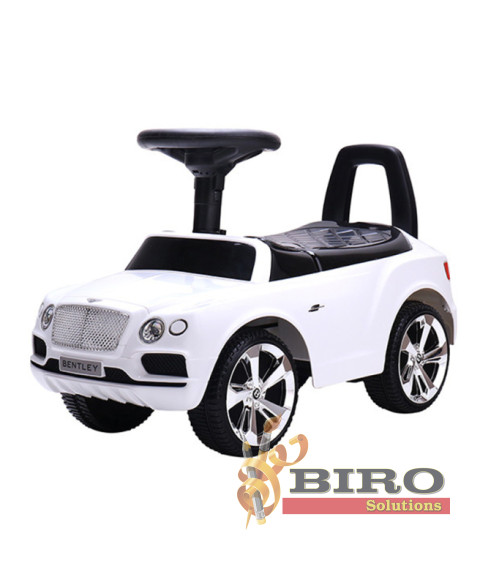 Tolocar electric Bentley 6V4AH, 1x12W, albă, 58629