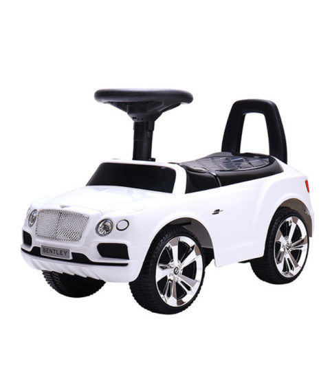 Tolocar electric Bentley 6V4AH, 1x12W, albă, 58629