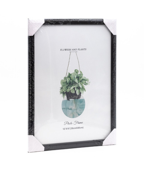 Ramă foto A3, din plastic, culoarea neagră