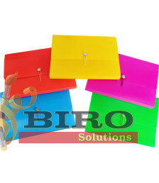Mapa plastic Noki, cu elastic, A4, diverse culori, 6 separatoare