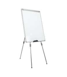 Tablă Flipchart magnetică 70х100 cm, 3 picioare telescopice, Interpano