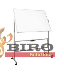 Tablă Magnetica Whiteboard 90x120 cm, rama aluminiu, Mobila 360 grade, Interpano