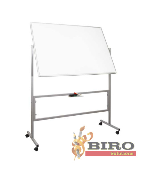 Tablă Magnetica Whiteboard 120x200 cm, rama aluminiu, Mobila 360 grade, Interpano