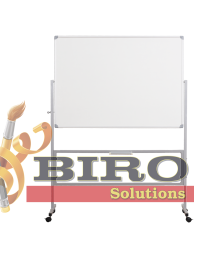 Tablă Magnetica Whiteboard 100x140 cm, rama aluminiu, Mobila 360 grade, Interpano