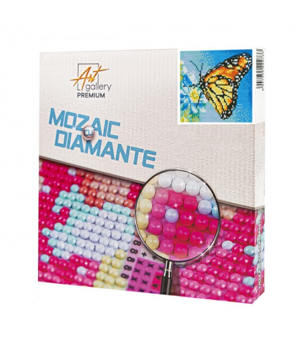 Mozaic cu diamante 20x20 cm Fluture frumos