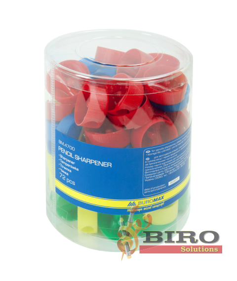 Ascuțitoare rotundă din plastic, BUROMAX
