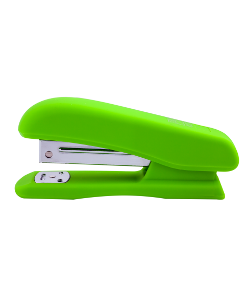 Capsator, RUBBER TOUCH, 20 foi, (capse nr. 24; 26), 127x54x33 mm, verde