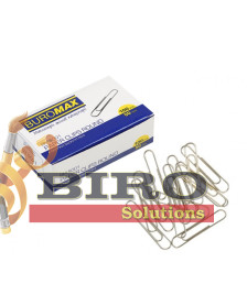Clame nichelate BUROMAX   50 mm, 100 buc.