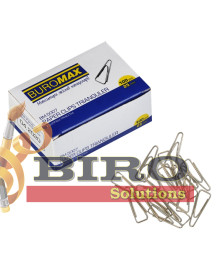 Clame nichelate triunghiulare  BUROMAX , 25 mm, 100 buc
