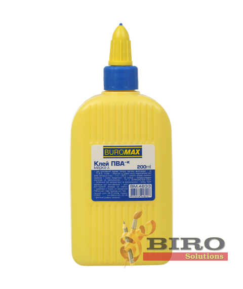 Clei PVA 200 ml. cu capac dozator Buromax