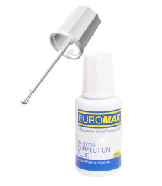 Corector cu pensulă 20 ml. BUROMAX