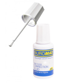 Corector cu pensulă 20 ml. BUROMAX