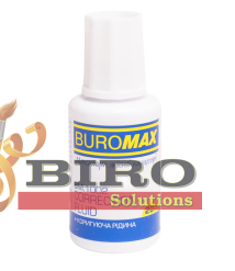 Corector cu pensulă 20 ml. BUROMAX