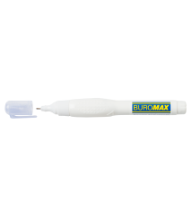 Corector pix, 12 ml, baza de alcool, varf metalic, BUROMAX