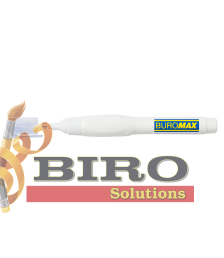 Corector pix, 12 ml, baza de alcool, varf metalic, BUROMAX