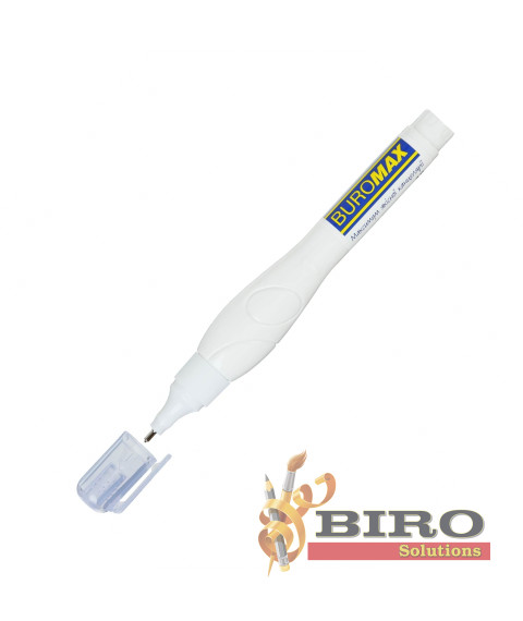 Corector pix, 10 ml, baza de alcool, varf metalic, BUROMAX