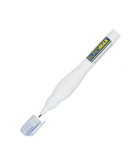 Corector pix, 10 ml, baza de alcool, varf metalic, BUROMAX