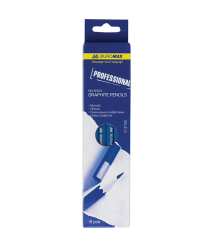 Set creioane PROFESSIONAL MIX – corp albastru – 6 buc. în cutie cartonată