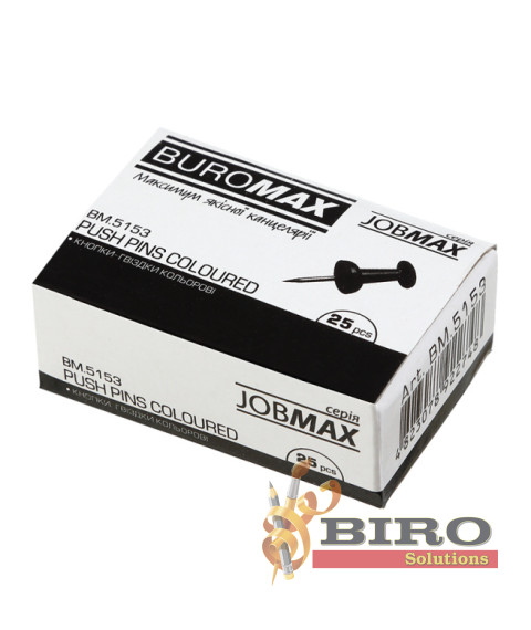 Pioneze-cuie color 25 bucăți, JOBMAX