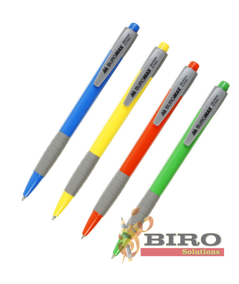 Pix automat FRESH, 0,7 mm, corp din plastic, miner din cauciuc, cerneala albastra