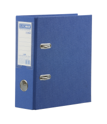 Biblioraft A5, 22*23.5 cm, lățime 7.5 cm, albastru, LUX JOBMAX
