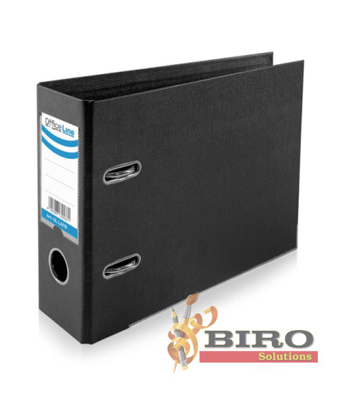 Biblioraft bancar A5, 21*27.5 cm, negru, OfficeLine