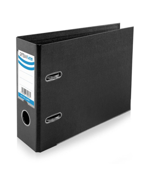 Biblioraft bancar A5, 21*27.5 cm, negru, OfficeLine