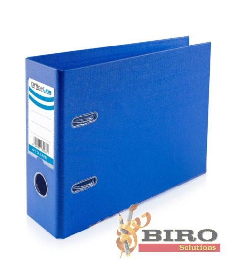 Biblioraft bancar A5, 21*27.5 cm, albastru, OfficeLine