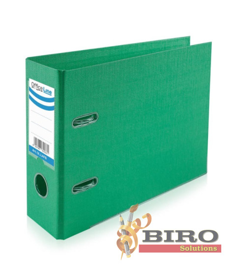 Biblioraft bancar A5, 21*27.5 cm, verde, OfficeLine