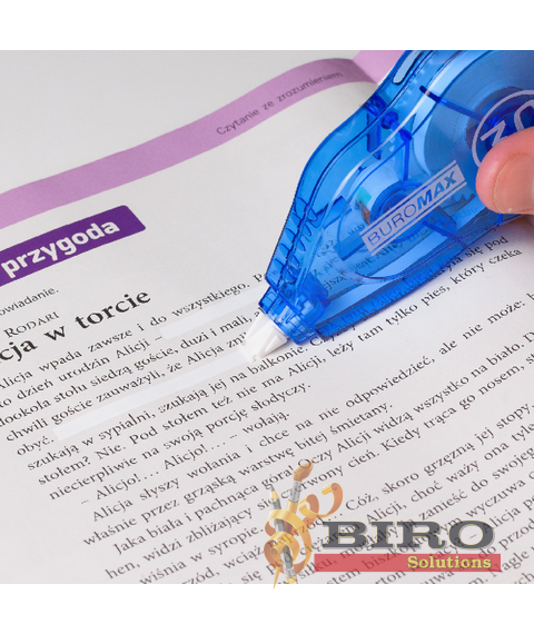 Bandă corectoare 5mm x 30m, BUROMAX