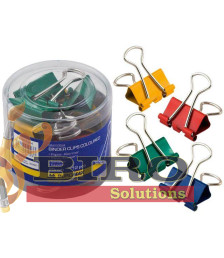 Binder color 25 mm, 12 bucăți, BUROMAX