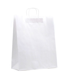 Pungă craft, albă, 50x42x17 cm Pungă craft, albă, 50x42x17 cm