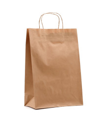 Pungă craft, maro, 37x26x12 cm