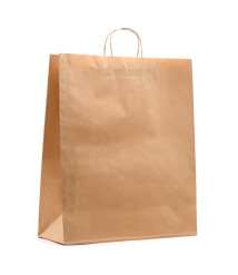 Pungă craft, maro, 50x42x17 cm