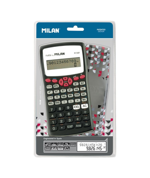 Calculator științific Milan 12 digiti cu functii M240